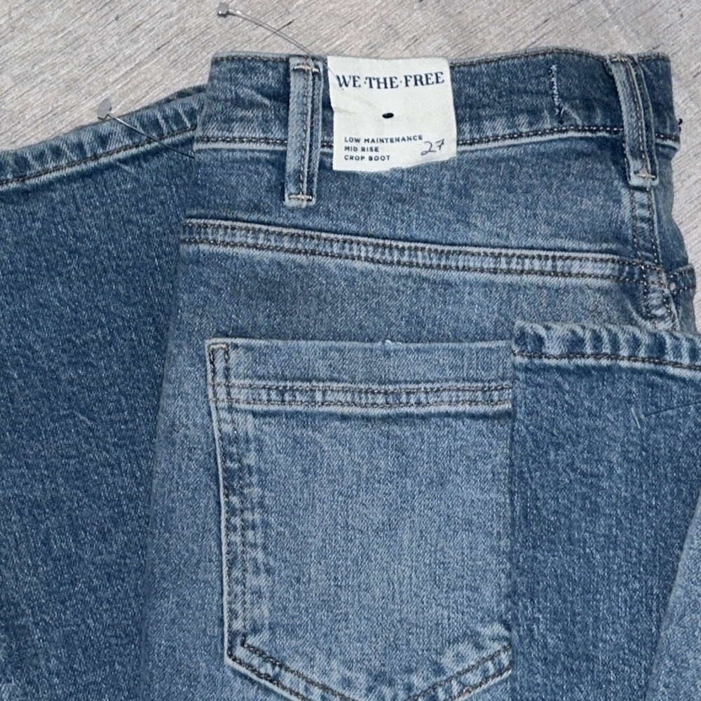 Free People We The Free Low Maintenance Mid Rise Crop Boot - Picture 10 of 11